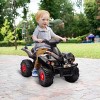 TopComfy Baby Walkers Kids ATV, 4 Wheeler Kids Quad Car, Ride on Toy for Boys Girls Ages 2 To 6 Years, Sleek, Black, 26"*15.7"*12.2" - 2 of 4