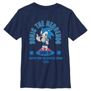 Boys Sonic the Hedgehog Faster Than the Speed of Sound T Shirt - 1 of 4