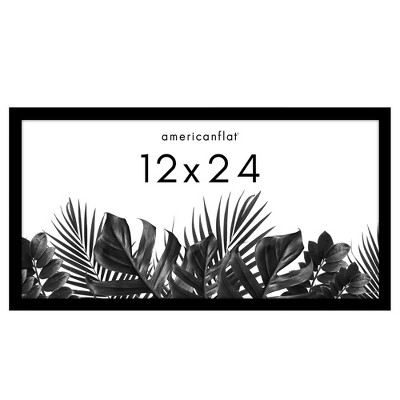 Americanflat Poster Frame - Wooden Picture Frame with Plexiglass Cover