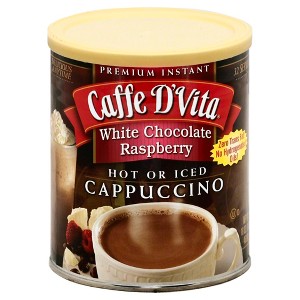 Cafe D Vita Cappuccino White Chocolate Raspberry - Pack of 6 - 16 oz - 1 of 1