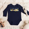 The Juniper Shop Mini Smiley It's Good To Be Kind Lumi Long Sleeve Bodysuit - 18M - Navy - 3 of 4