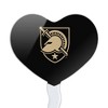 United States Military Academy Primary Logo Heart Love Cupcake Picks Toppers Decoration Set of 6 - 2 of 4
