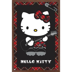 Trends International Hello Kitty - Punk Framed Wall Poster Prints - 1 of 4