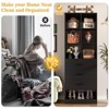 Aheaplus Closet Organizer with 3 Drawers,  Freestanding Wardrobe System with Shoe Shelf - 4 of 4