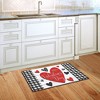 Briarwood Lane Valentine's Doormat 30x18 Indoor Outdoor Checkered Valentine For Valentine's Doormat - 4 of 4