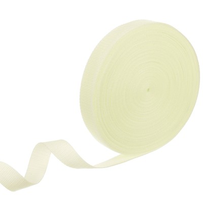 Unique Bargains Durable Polypropylene Flexible Natural Webbing 1 Inch 1 Pc
