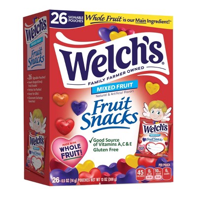 Welch's Valentines Day Exchange Fruit Snacks - 13oz/26ct