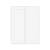 HOMLUX Easy-DIY 12 in D in Shaker White Ready to Assemble Wall Kitchen Cabinet 2 Doors-2 Shelves - 4 of 4
