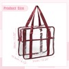 Unique Bargains Large PVC Zipper Makeup Bags and Organizers 1 Pc - 2 of 4