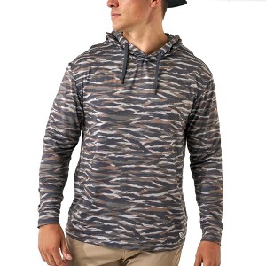Burlebo Men's Long Sleeve Hoodie Sweatshirt - 1 of 3
