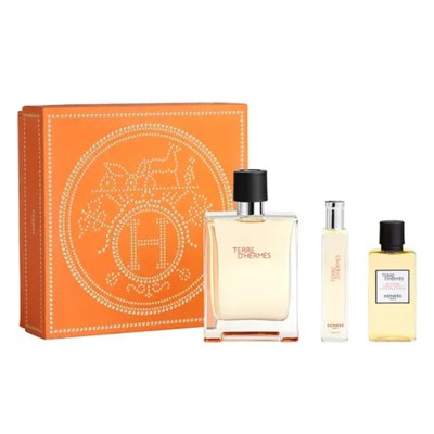 Hermes Terre D'Hermes Gift Set (EDT 3.3 oz, EDT 0.5 oz)