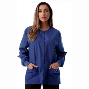 Just Love Womens Solid Jacket Uniform Coat - Nurses Scrub Labcoat - 1 of 3
