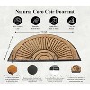 A1HC Natural Coir and Rubber Door Mat Thick Durable Doormat for Outdoor Entrance Semicircular - 2 of 4
