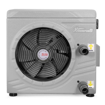 XtremepowerUS Pool Heater for Above Ground Pools Heat Pump,14500BTU/hr, Up to 4700 Gallons