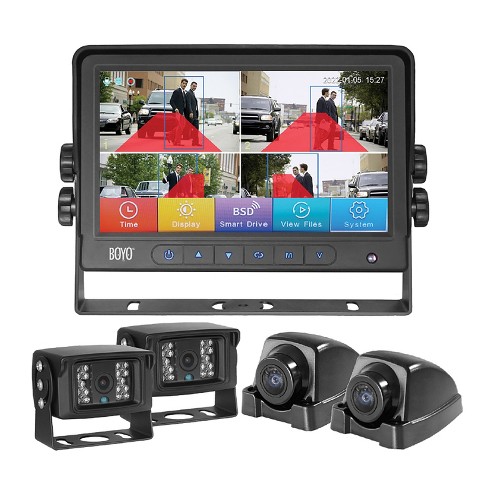 Boyo Vision Vtc700ai-4 7-in. 4-channel Ahd Monitor And 4-camera