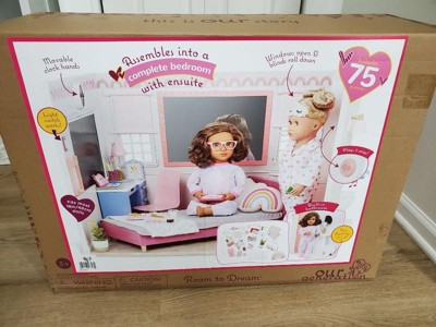 Our Generation Room To Dream Bedroom Playset & Furniture For 18 Dolls :  Target