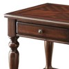 Acme Furniture Farrel End Table Walnut : Living Room Furniture with Storage Shelf, MDF Veneer Finish - 4 of 4