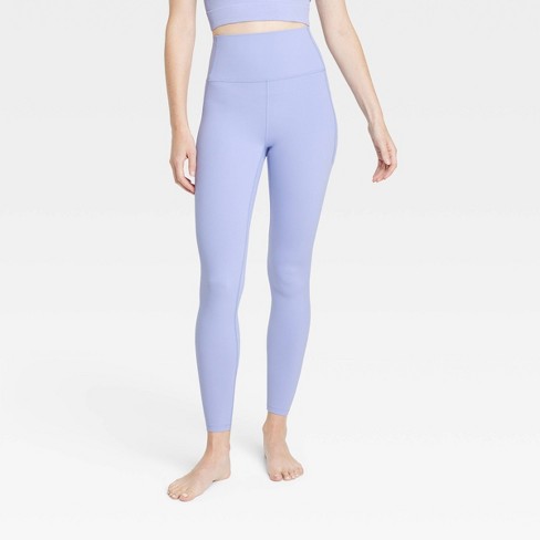 Women's Everyday Soft Ultra High-rise Pocketed Leggings - All In Motion™ Lilac  Purple Xxl : Target