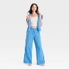 Women's Poplin Dot Pajama Pants - Colsie™ - 3 of 3