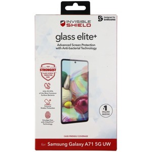 ZAGG InvisibleShield (Glass Elite+) for Samsung Galaxy A71 5G UW - Clear - 1 of 1