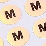 m