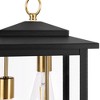 LamQee Large Outdoor Pendant Lights Fixture 3-Lights Modern Outdoor Ceiling Hanging Lights Chandeliers with Glass Shade - 4 of 4