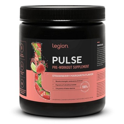 Pulse Pre-Workout Supplement Naturally Sweetened And Flavored