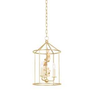 Troy Lighting Adrienne 3 - Light Pendant in  Vintage Gold Leaf - 1 of 1