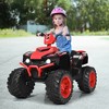 Costway 12V Kids 4-Wheeler ATV Quad Ride On Car w/ LED Lights Music  USB - 2 of 4