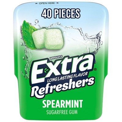 ExtraRefreshers Spearmint Chewing Gum 40.0 EA