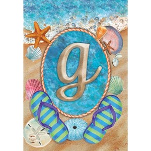 Briarwood Lane Summer Garden Flag 18x12.5 For Outdoor Summer Monogram Letter G Garden Flag Flag For Summer Garden Flag Flags For Outside - 1 of 4