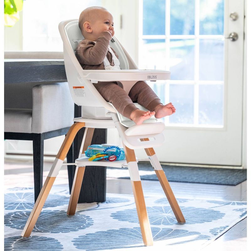 TruBliss 2-in-1 Turn-A-Tot High Chair with 360° Swivel , 3 of 8