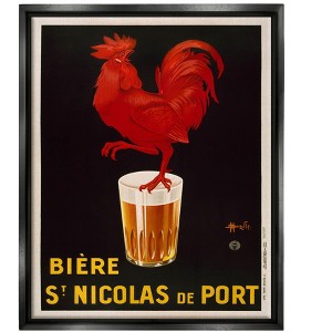 Stupell Industries Vintage Beer Brewery Ad Framed Floater Canvas Wall Art - 1 of 4