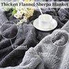 Electric Heating Blanket, Soft Flannel Heated Blanket with 5 Heat Levels & 4 H Timer, ETL Certified & Machine Washable - 2 of 4