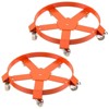 55 Gallon Drum Dolly, Heavy-Duty 1250 LBS Capacity Barrel Dolly Cart with 5 Swivel Casters - 2 of 4