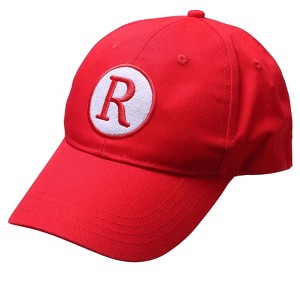 HalloweenCostumes.com One Size Fits Most   A League of Their Own Baseball Hat for Adults, Red - 1 of 2