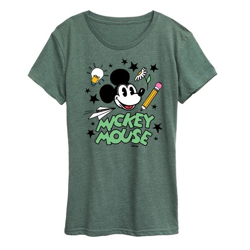 Women's - Disney - Mickey Mouse Short Sleeve Graphic T-Shirt - image 1 of 4