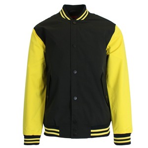 Spire By Galaxy Men's Lightweight Varsity Jacket - 1 of 1
