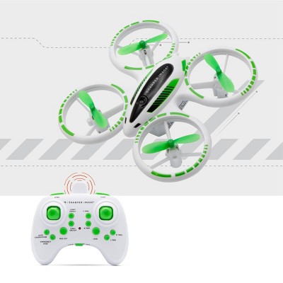 Sharper Image 2.4Ghz RC Glow Up Stunt Drone With LED Lights