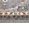 LunaLulinlk Grey Multi Oriental, Cut Pile 1'10" x 2'6" Rectangle Throw Rug - 3 of 4