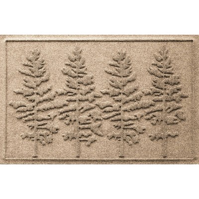 Bungalow Flooring 2'x3' WaterHog Fir Tree Indoor/Outdoor Doormat