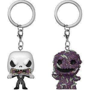 Funko - Funko Keychain: The Nightmare Before Christmas 2 - Pack - Jack & Oogie - 1 of 2