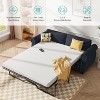 Mjkone Pull Out Sofa Bed,Full Size Sleeper Sofa Couch with Memory Foam Mattress - 4 of 4
