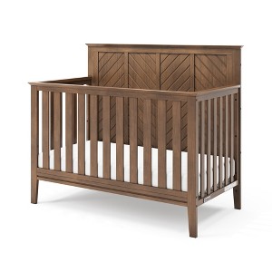 Child Craft Atwood 4-in-1 Convertible Crib, Converts to Day Bed, Toddler Bed and Full Size Bed, 3 Adjustable Mattress Positions, Baby Safe Finish - 1 of 4