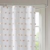 SEVOBAL Shower Curtain Casual Design with All Over Pom Pom Detail Easy to Coordinate with Bathroom Decor, Blush, 72"*72"*0.13" - 3 of 4