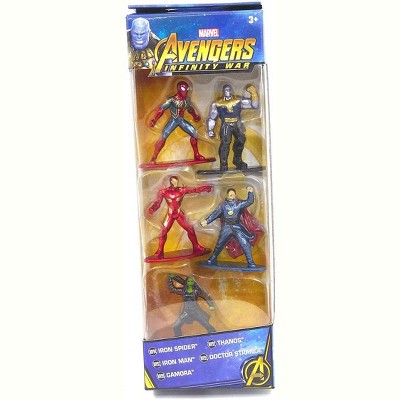 Jazwares Nano Metalfigs Marvel Avengers Movie Infinity War Wave 1 Metals Die-Cast Collectible Toy Figures, 1.65", Multicolor