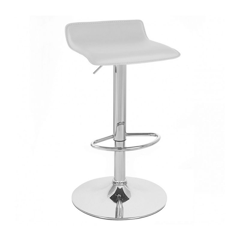 Modern Home Sigma Contemporary Adjustable Height Barstool, 1 of 7