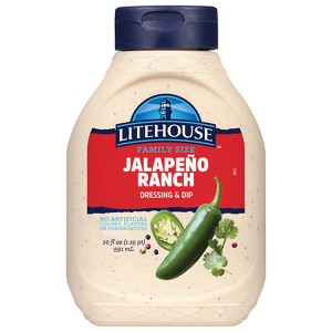 Litehouse Jalapeno Ranch Dressing and Dip - 20 fl oz - 1 of 4