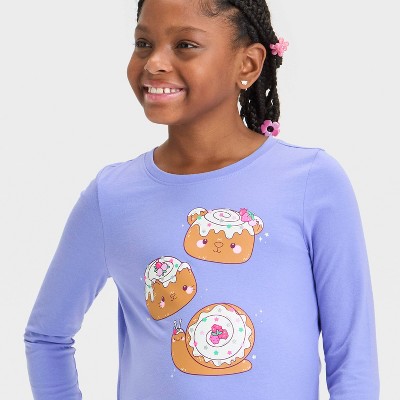 Cat & Jack - Brandclub - Girls' Long Sleeve 'Snail'