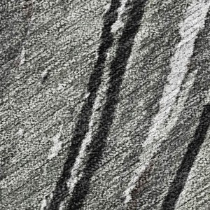 Taupe Charcoal And Ivory Abstract Washable Indoor Outdoor Area Rug - 1 of 4